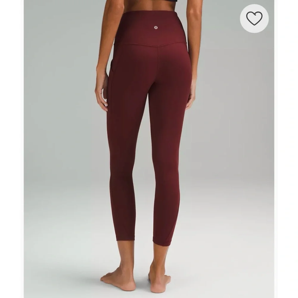 Lululemon Align High-Rise Pant Pocket Legging Women Red Merlot‎ 0 $128
